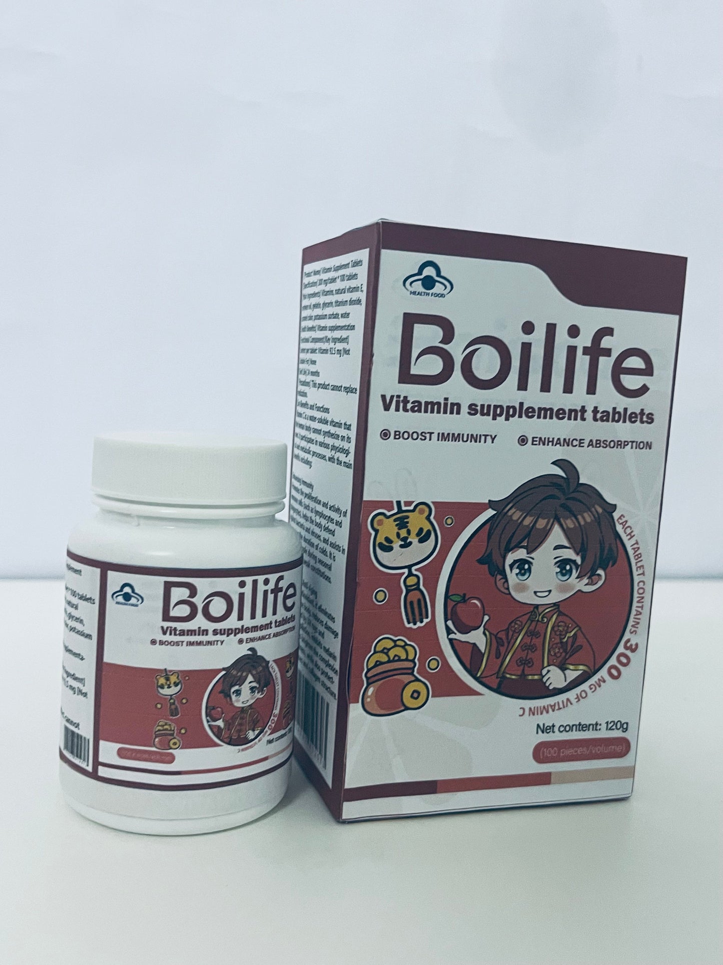 Boilife Multivitamin Supplement Tablets Dual-Effect Empowerment for Daily Nutrition