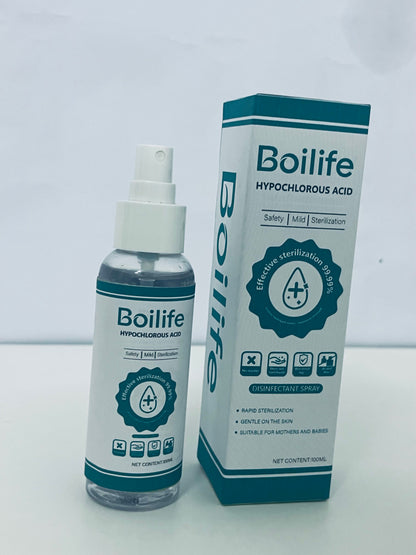 Boilife Hypochlorous Acid Disinfectant Spray Gentle & Effective Disinfection for Mothers and Babies