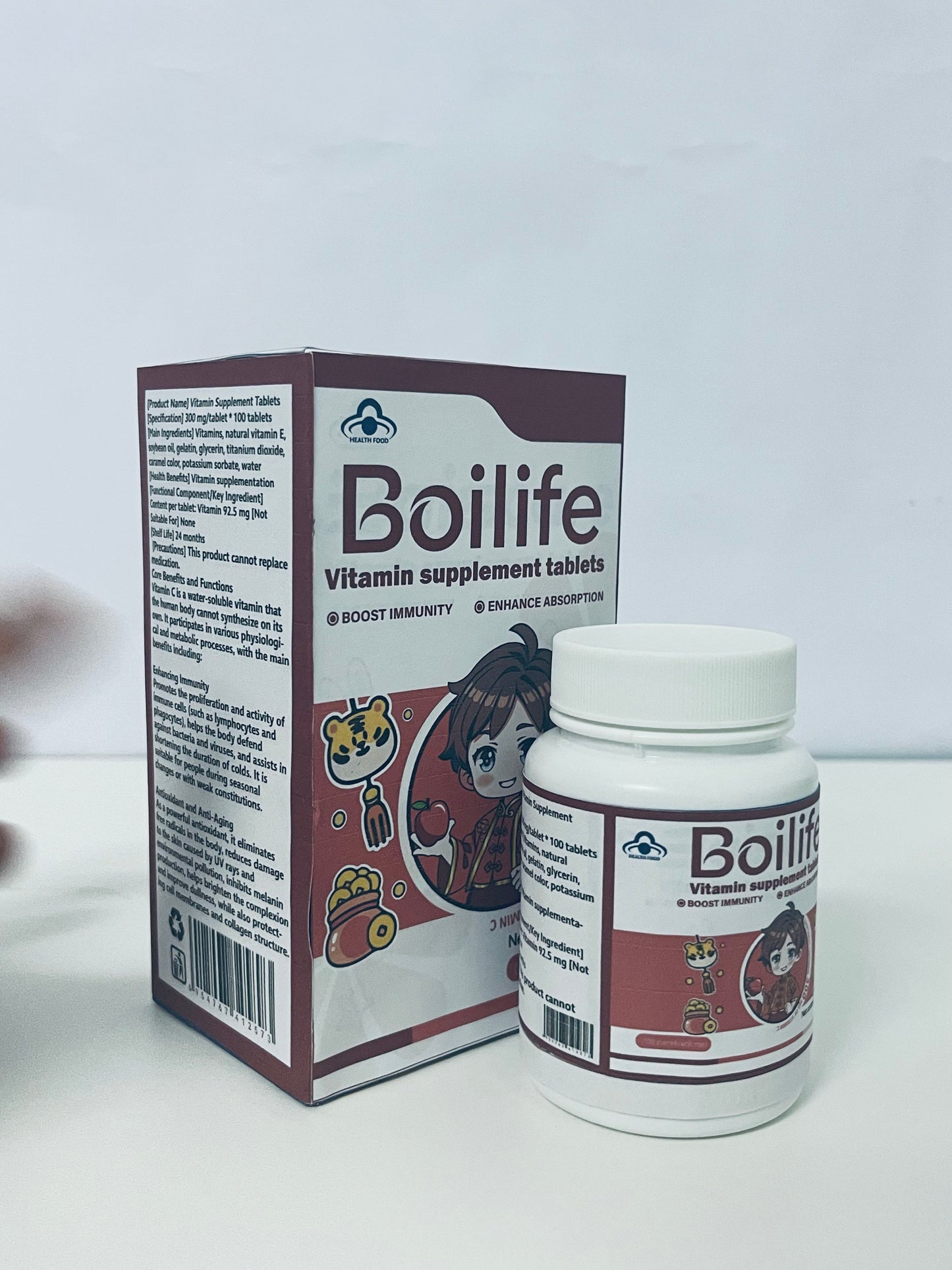 Boilife Multivitamin Supplement Tablets Dual-Effect Empowerment for Daily Nutrition