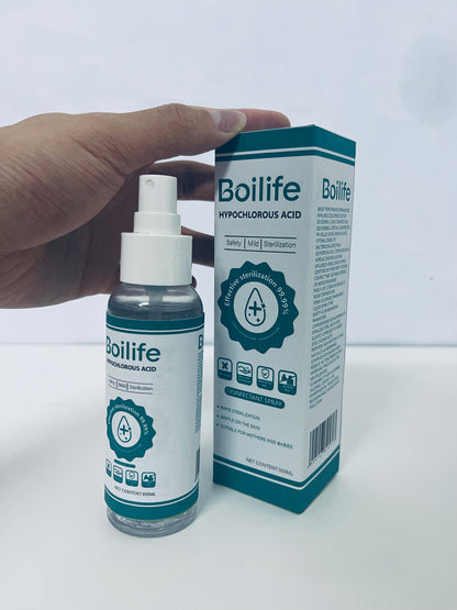 Boilife Hypochlorous Acid Disinfectant Spray Gentle & Effective Disinfection for Mothers and Babies