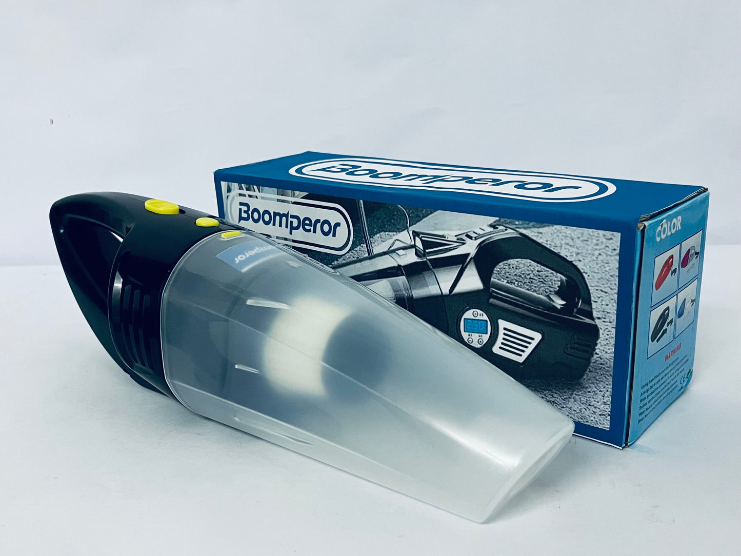 Boomperor Cordless Handheld Car Vacuum Cleaner, Cordless Handheld Dual Function Vacuum and Blower, Powerful Portable Dust Buster for Home, Car