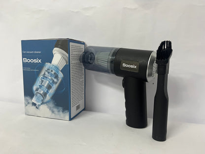 Boosix Cordless Handheld Car Vacuum Cleaner | 11000Pa Strong Suction | USB Rechargeable & Long-Lasting Battery | Multi-Scenario Use for Car/Home/Pet Cleaning