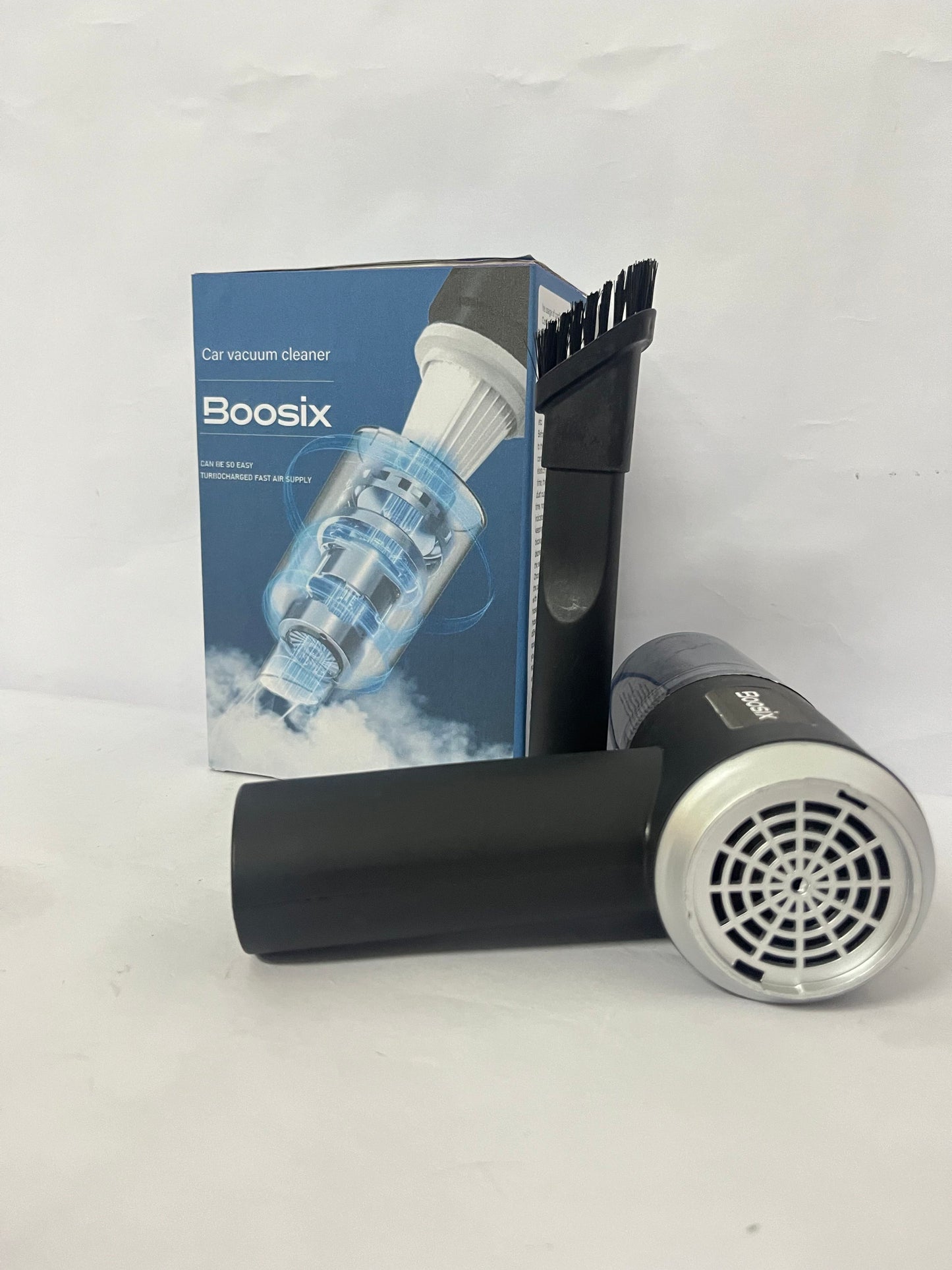 Boosix Cordless Handheld Car Vacuum Cleaner | 11000Pa Strong Suction | USB Rechargeable & Long-Lasting Battery | Multi-Scenario Use for Car/Home/Pet Cleaning