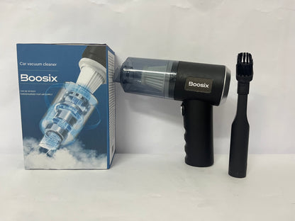 Boosix Cordless Handheld Car Vacuum Cleaner | 11000Pa Strong Suction | USB Rechargeable & Long-Lasting Battery | Multi-Scenario Use for Car/Home/Pet Cleaning