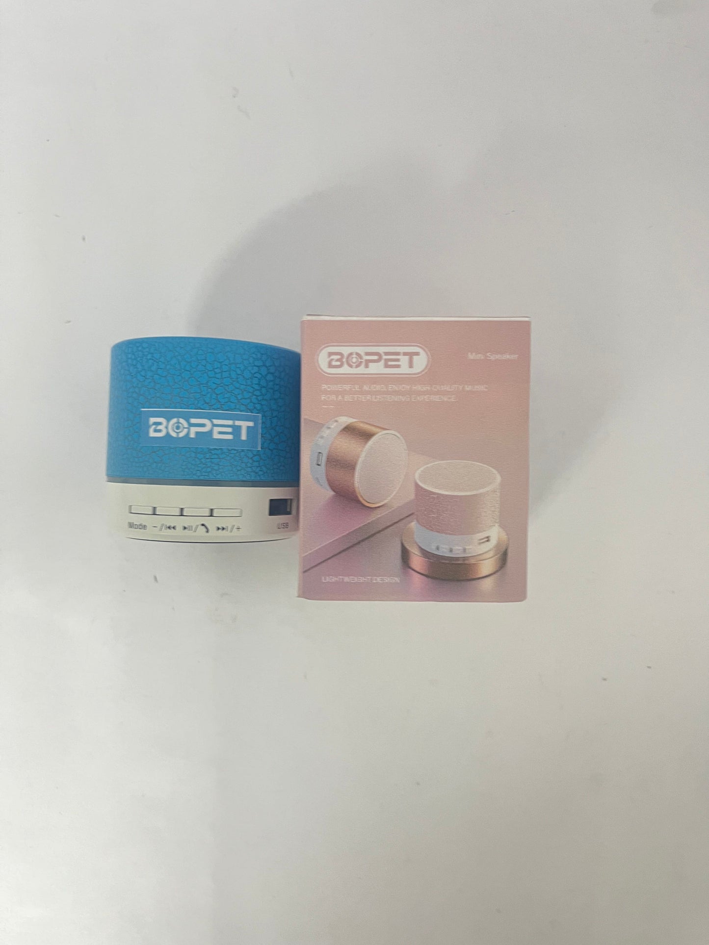 BOPET Portable Small Bluetooth LED Lights USB Rechargeable for Home, Travel, Office