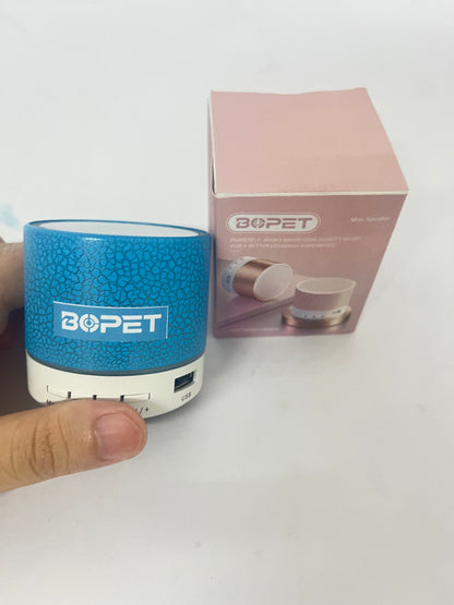BOPET Portable Small Bluetooth LED Lights USB Rechargeable for Home, Travel, Office