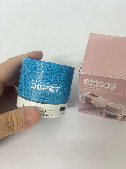 BOPET Portable Small Bluetooth LED Lights USB Rechargeable for Home, Travel, Office