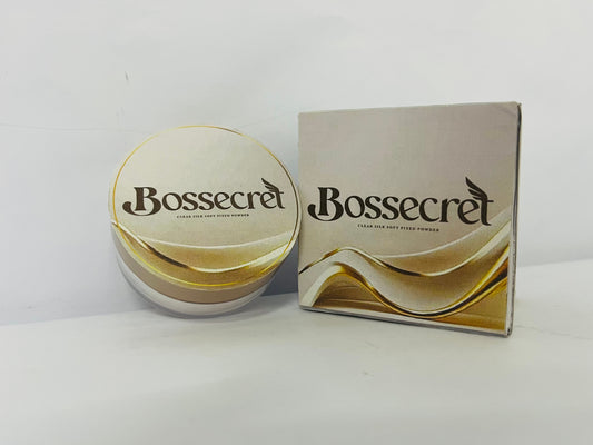 Bossecret Setting Powder Oil Control & Pore Minimizing, Finishing Powder for Makeup, Long-Lasting, Lightweight, Invisible, Vegan & Cruelty Free