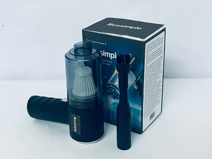 Bossimple Compressed Air Duster, Blower & Vacuum 2-in-1, Cordless Air Duster, Portable Handheld Electric Duster, Power 77000RPM Motor, 10000PA Suction, for Keyboard Car Computer Toys
