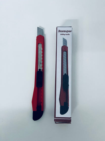 Bossuper Utility Knife - Precise Cutting, Durable and Efficient