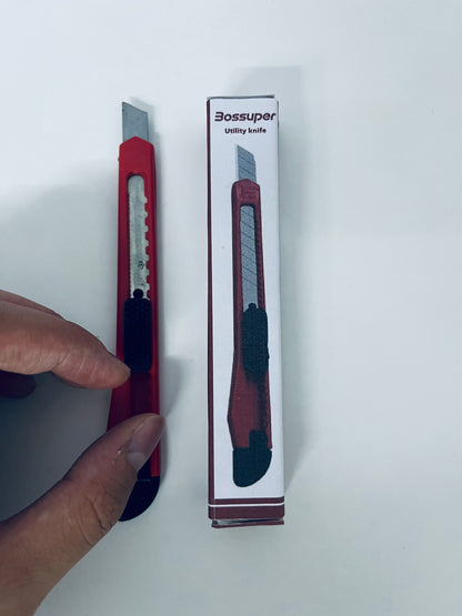 Bossuper Utility Knife - Precise Cutting, Durable and Efficient