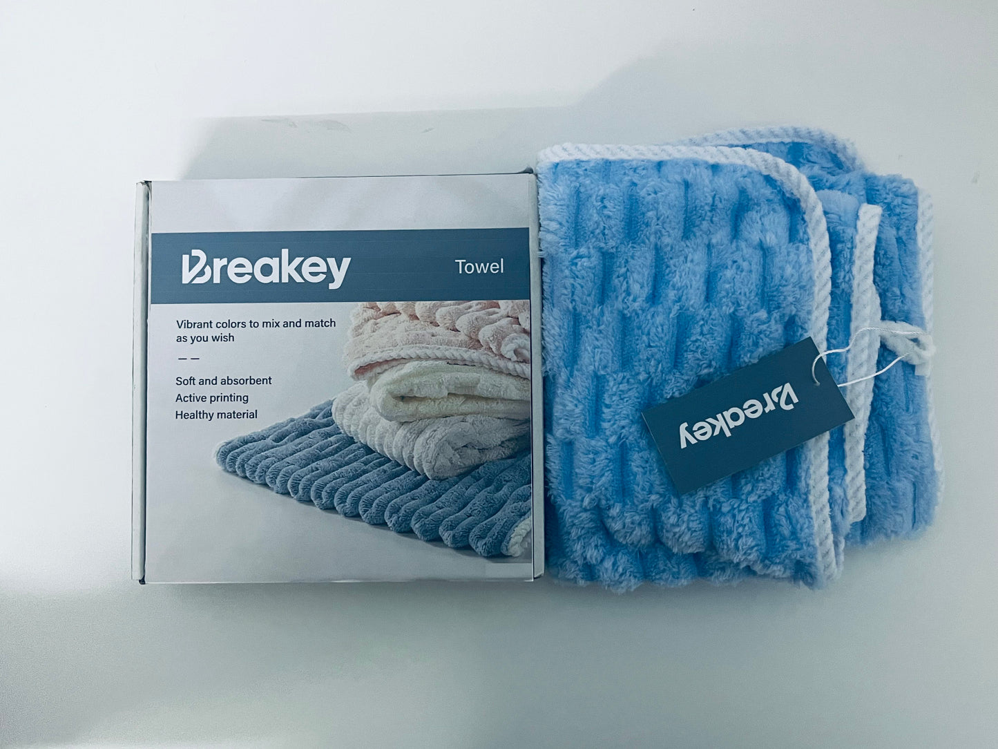 Breakey Soft Skin-Absorbent Towel Comfortable & Skin-Friendly Daily Cleaning Item