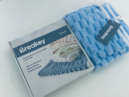 Breakey Soft Skin-Absorbent Towel Comfortable & Skin-Friendly Daily Cleaning Item