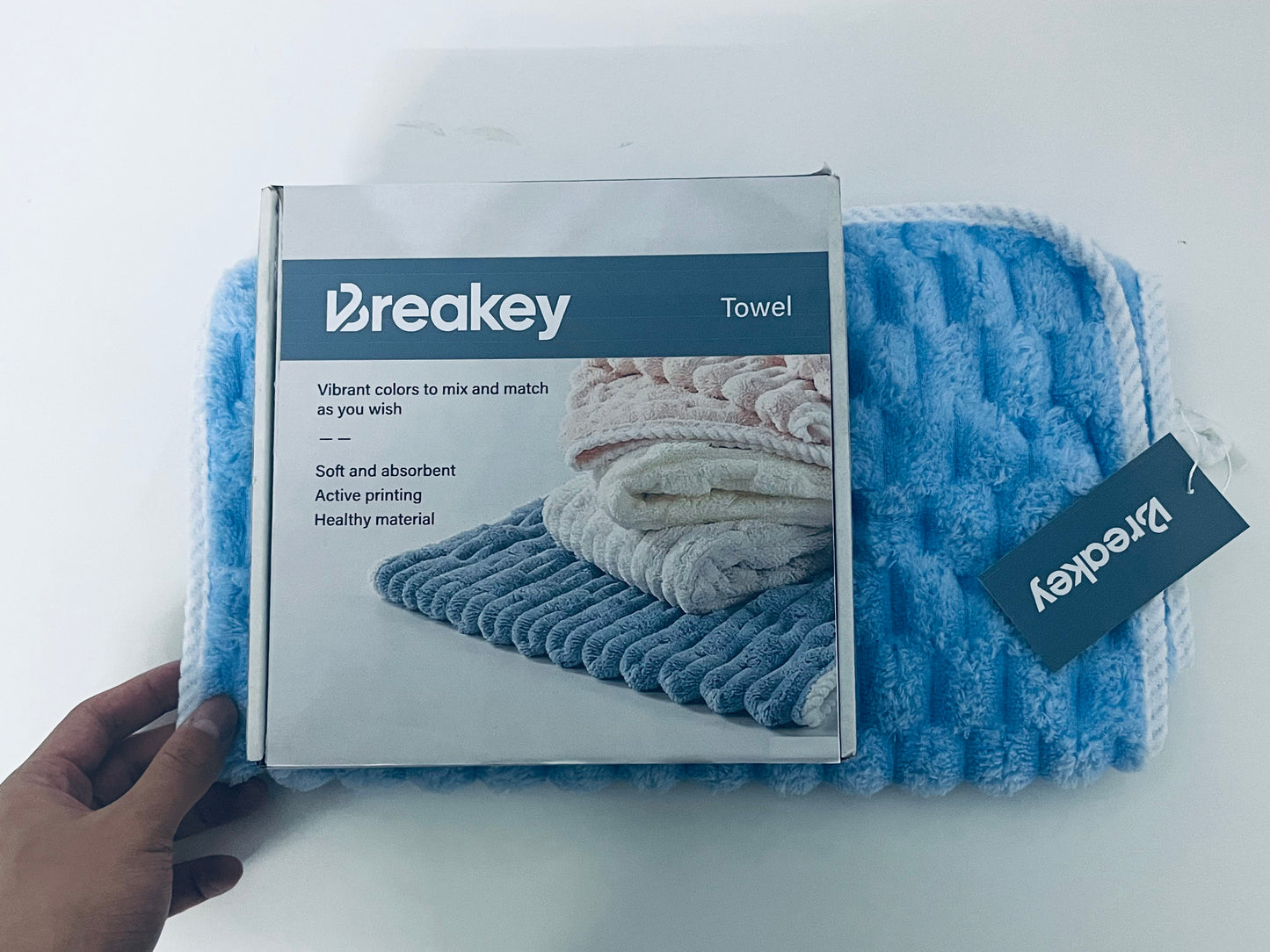 Breakey Soft Skin-Absorbent Towel Comfortable & Skin-Friendly Daily Cleaning Item