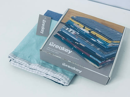 Breakey Color-Block Texture Pillowcase Comfortable & Skin-Friendly Sleep Item