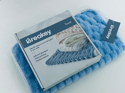 Breakey Soft Skin-Absorbent Towel Comfortable & Skin-Friendly Daily Cleaning Item
