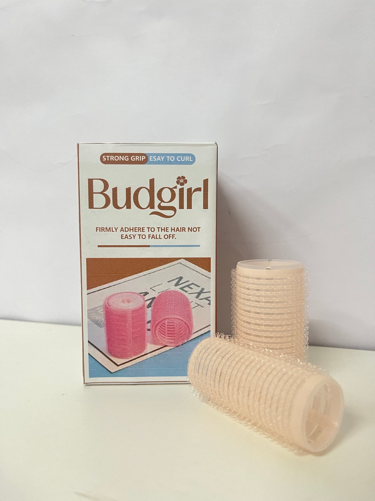 Budgirl Non-Electric Hair Rollers — Strong Grip, Easy Curl DIY Hairstyling Tool