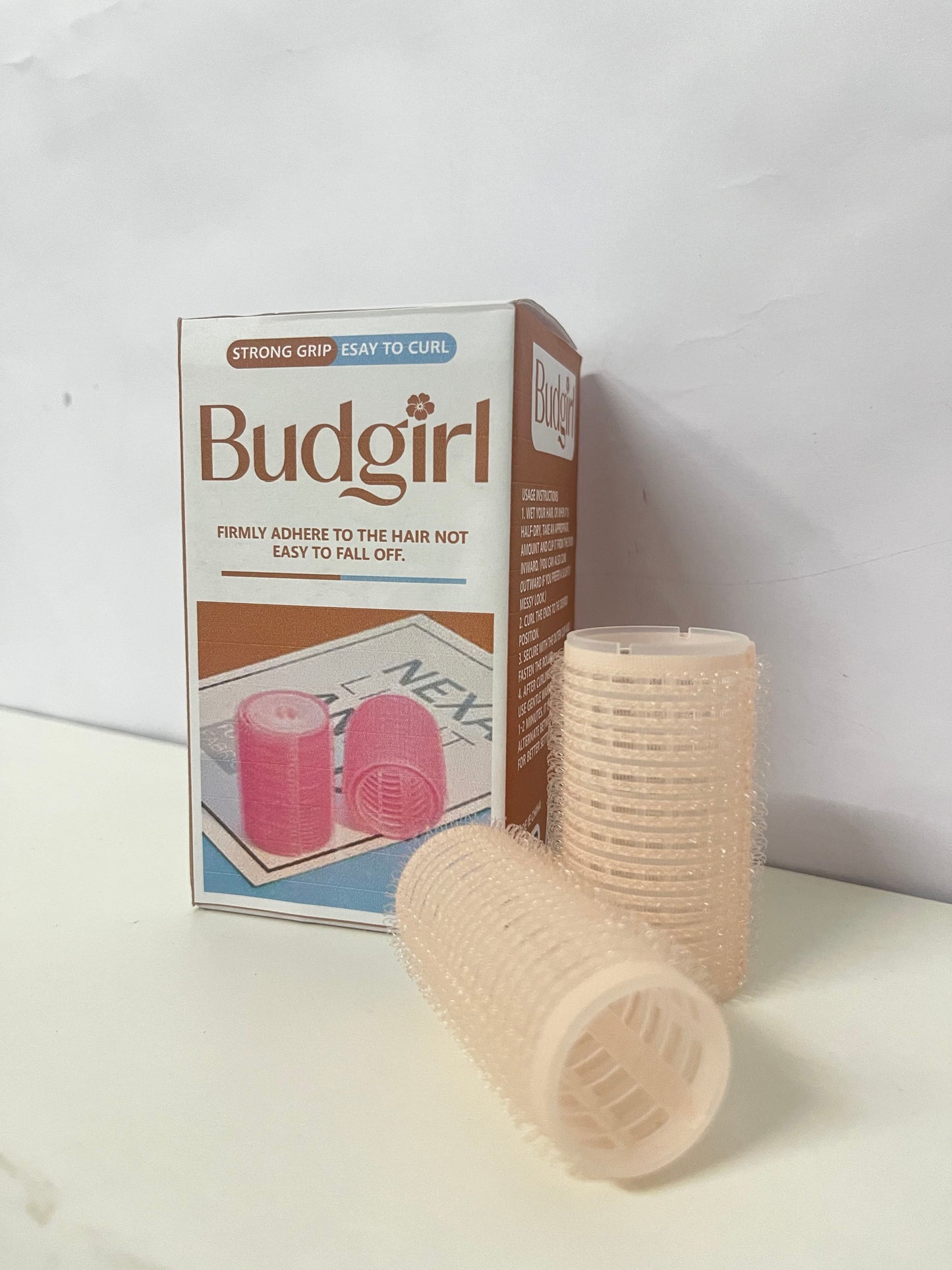 Budgirl Non-Electric Hair Rollers — Strong Grip, Easy Curl DIY Hairstyling Tool