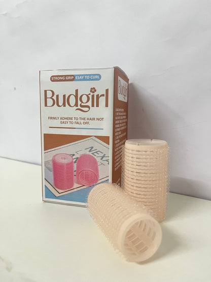 Budgirl Non-Electric Hair Rollers — Strong Grip, Easy Curl DIY Hairstyling Tool