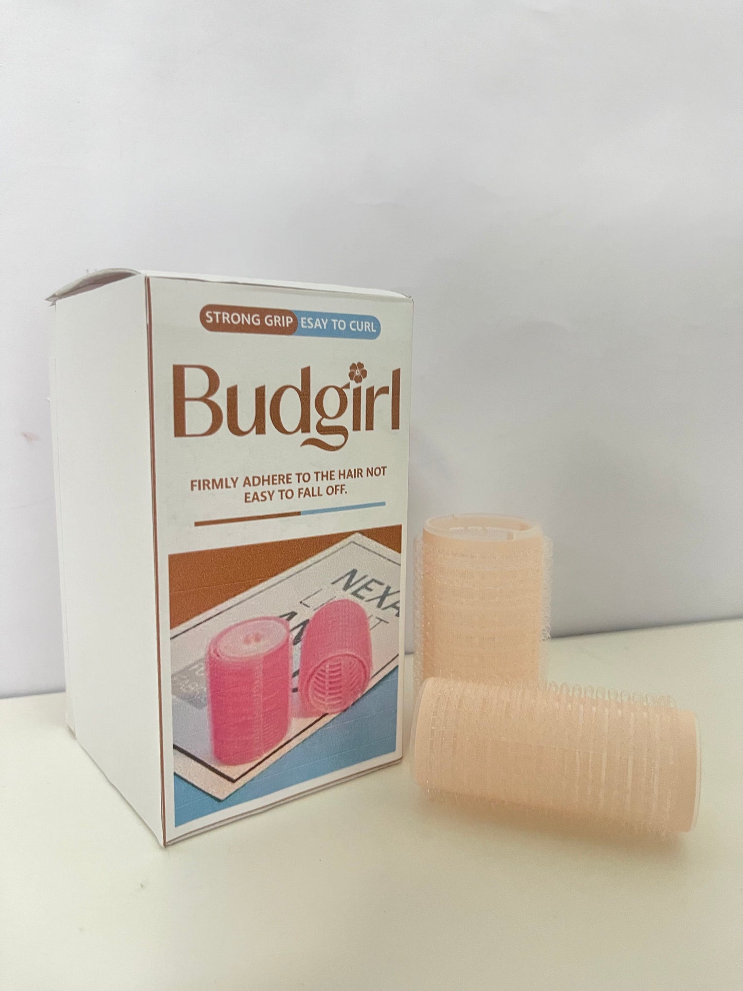 Budgirl Non-Electric Hair Rollers — Strong Grip, Easy Curl DIY Hairstyling Tool