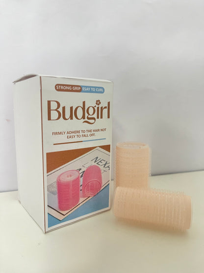 Budgirl Non-Electric Hair Rollers — Strong Grip, Easy Curl DIY Hairstyling Tool