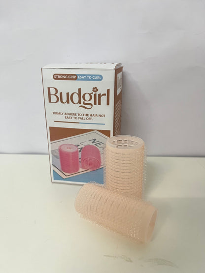 Budgirl Non-Electric Hair Rollers — Strong Grip, Easy Curl DIY Hairstyling Tool
