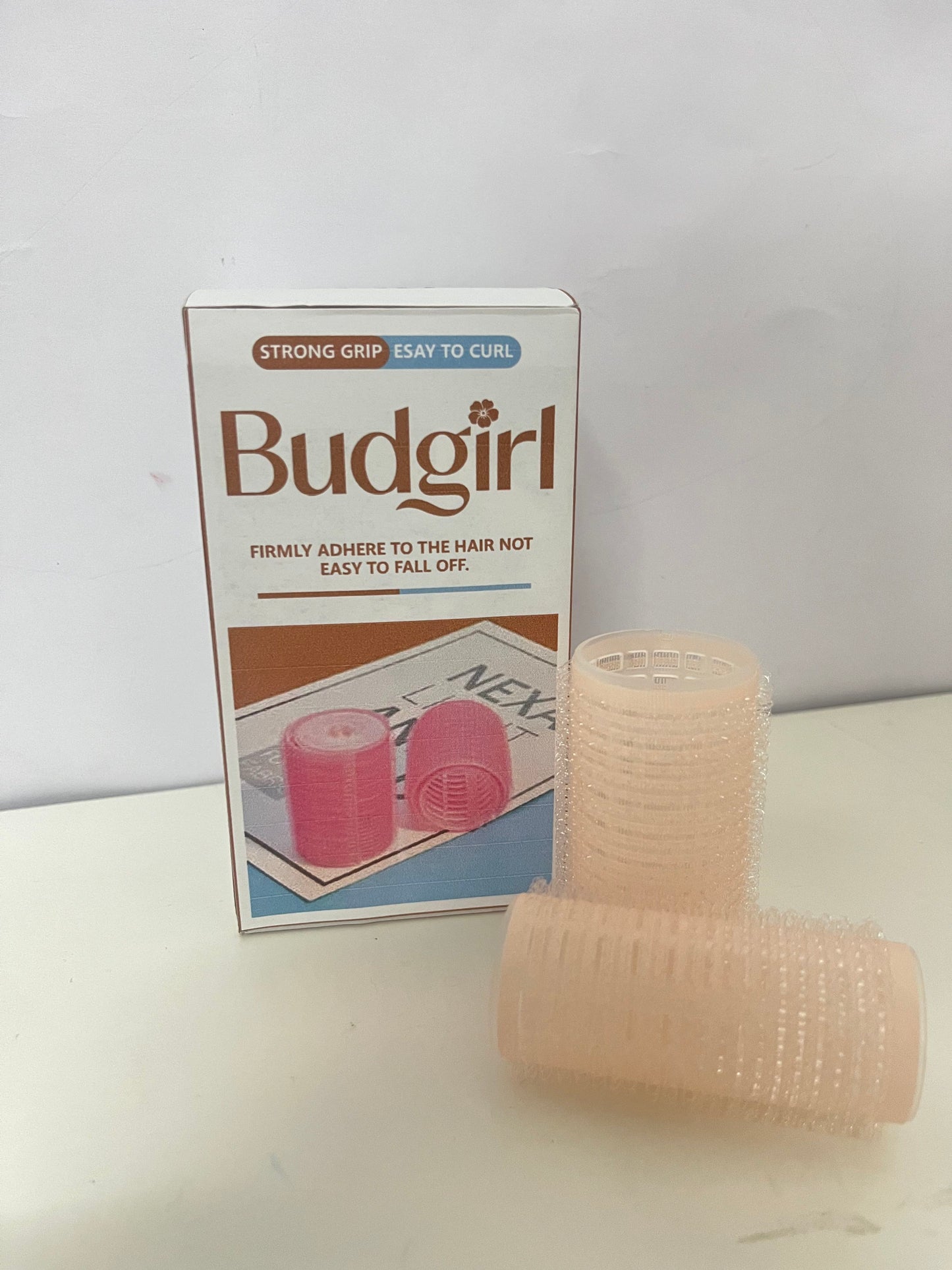 Budgirl Non-Electric Hair Rollers — Strong Grip, Easy Curl DIY Hairstyling Tool