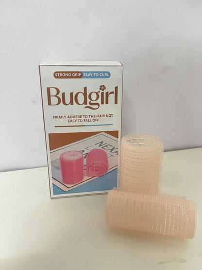 Budgirl Non-Electric Hair Rollers — Strong Grip, Easy Curl DIY Hairstyling Tool