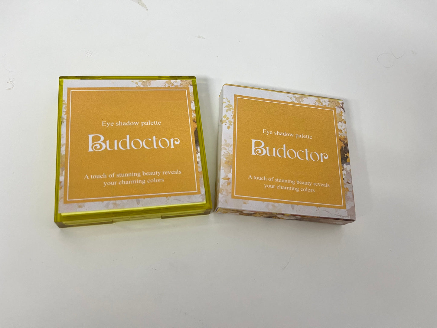 Budoctor 9 Colors Warm-toned Eyeshadow Palette, Matte Shimmer Glitter Multi-texture, Perfect for Autumn & Winter Atmospheric Makeup, Daily & Versatile