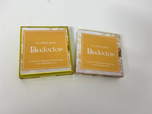Budoctor 9 Colors Warm-toned Eyeshadow Palette, Matte Shimmer Glitter Multi-texture, Perfect for Autumn & Winter Atmospheric Makeup, Daily & Versatile