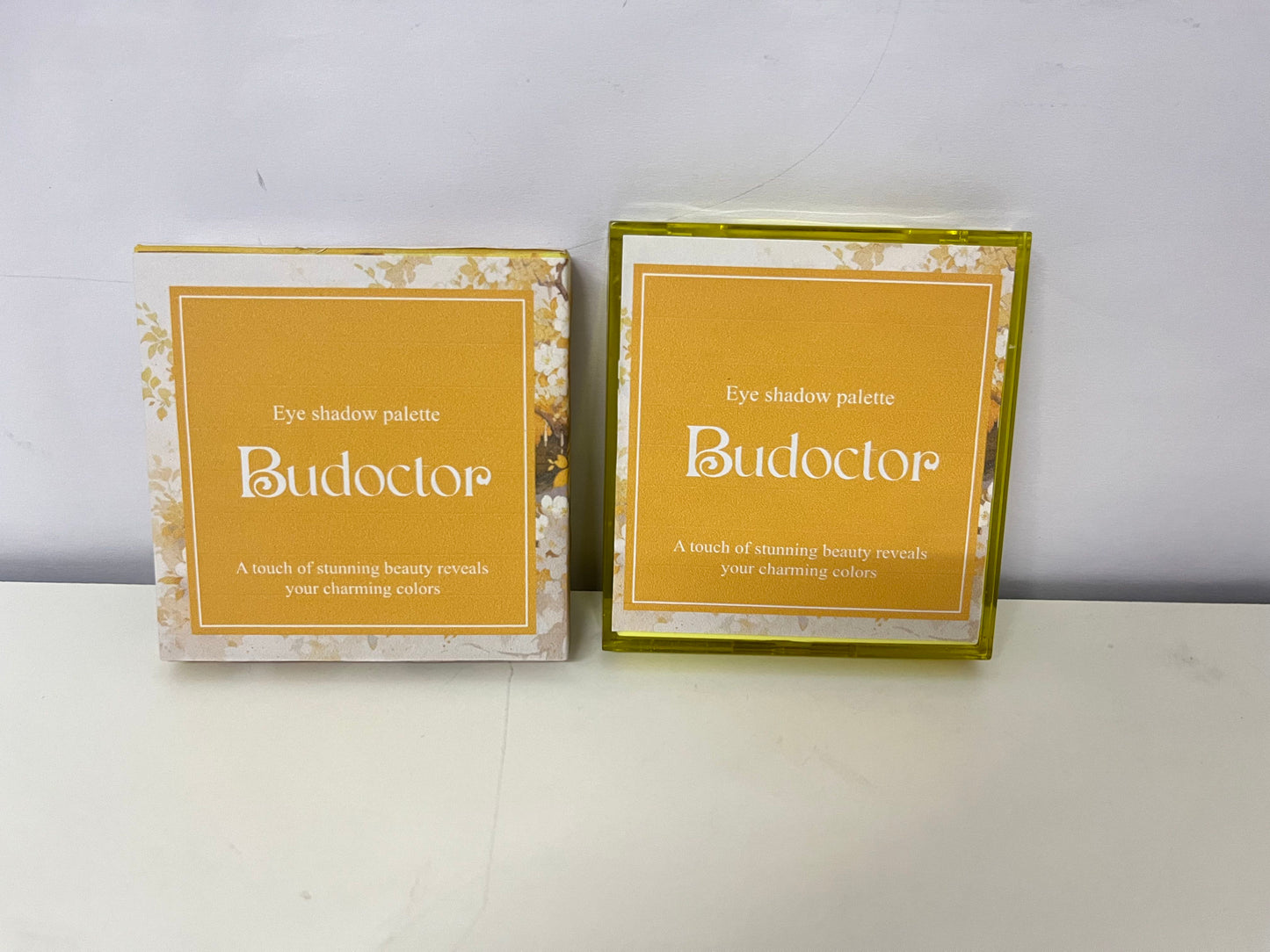 Budoctor 9 Colors Warm-toned Eyeshadow Palette, Matte Shimmer Glitter Multi-texture, Perfect for Autumn & Winter Atmospheric Makeup, Daily & Versatile