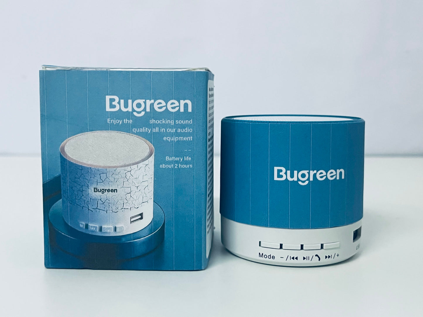 Bugreen Portable Bluetooth Speaker Compact & Powerful On-the-Go Audio Item