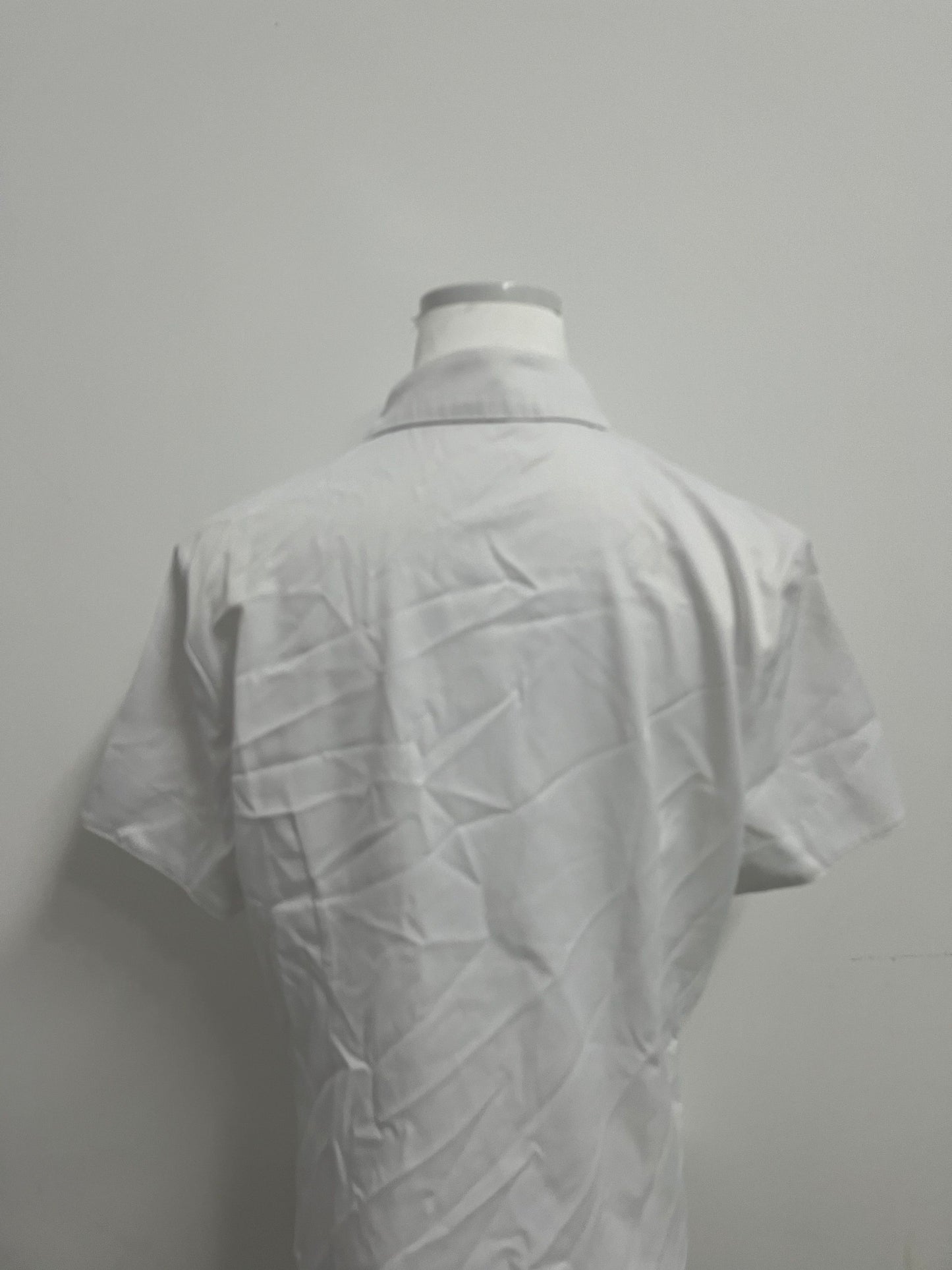 Busnail  Short Sleeve Dress Shirts Stretch Stain Shield Casual Button Down Shirts Solid Formal Shirt