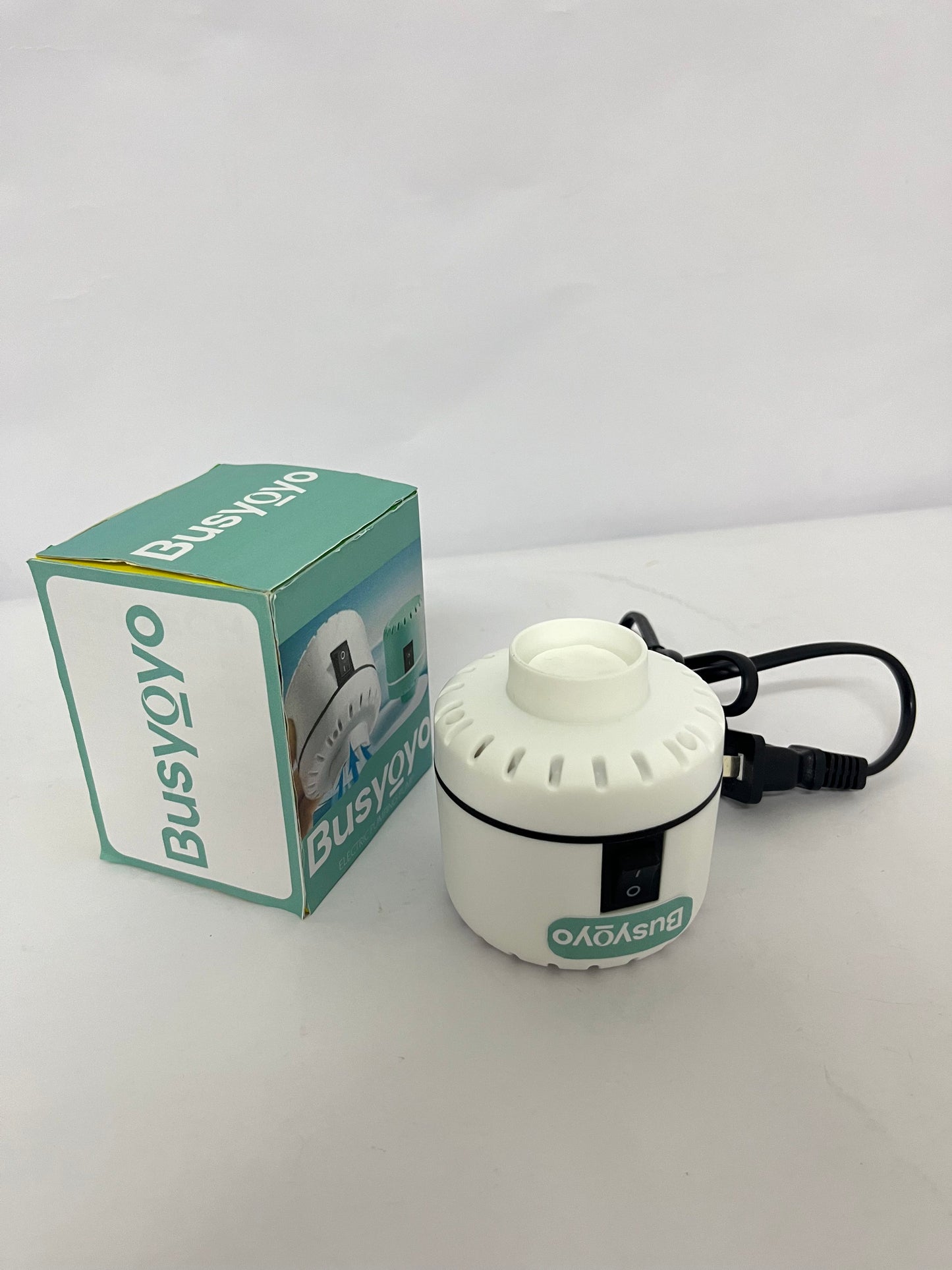 Busyoyo Electric Pump for Vacuum Storage Bags Travel Vacuum Pump for Various Vacuum Seal Bags Portable Air Pump for Compression Clothing Blanket Luggage