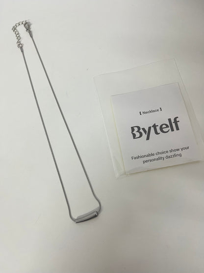 【Bytelf Minimalist Bar Necklace】—— Sleek & Stylish Accessory for Daily Personality