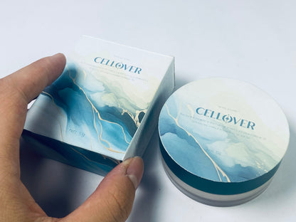 CELLOVER Translucent Loose Setting Powder,24HR Shine Control,Soft Matte Finish,Long Lasting Wear,Best for Normal to Oily Skin