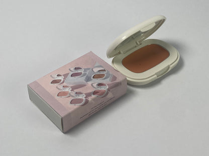 CÉRART Cheek rouges Powder Blush Matte Single Color Blush, Pressed Blush Face Makeup Blusher High Pigment Blush for Colorful, Long-wear Glow, Natural Flush Tint for Cheeks