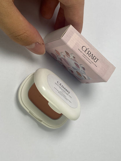 CÉRART Cheek rouges Powder Blush Matte Single Color Blush, Pressed Blush Face Makeup Blusher High Pigment Blush for Colorful, Long-wear Glow, Natural Flush Tint for Cheeks