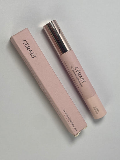 CÉRART Highlighter make-up  Eyeshadow Stick,  Cream Eye Shadow Sticks Brightener Eyeshadow Pencil Crayon Highlighter Eye Makeup Shadow  with Crease-proof Formula Long Lasting Waterproof Eye Shadow Make Up