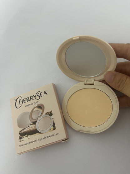 CHERRYSEA Oil Control Face Pressed Powder,Matte Smooth Flawless Setting Powder Makeup,Waterproof Long Lasting Finishing Powder,Cruelty Free Lightweight Face Cosmetics,0.35Oz (#2-NATURAL BEIGE)