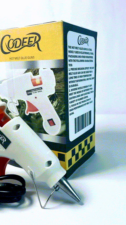 CODEER Hot Glue Gun Kit, Fast Preheating Hot Melt, High Temp for Crafts DIY Arts