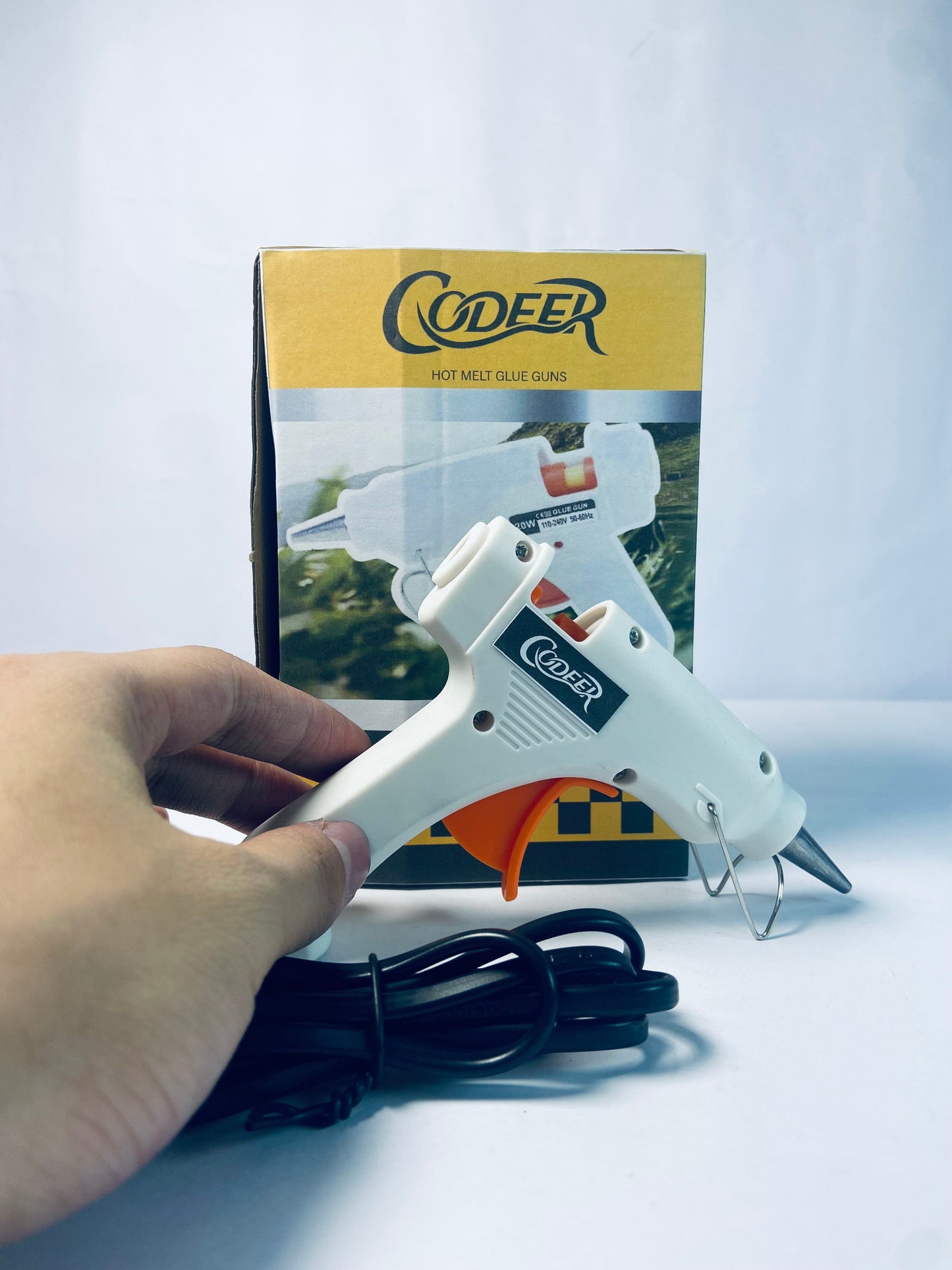 CODEER Hot Glue Gun Kit, Fast Preheating Hot Melt, High Temp for Crafts DIY Arts