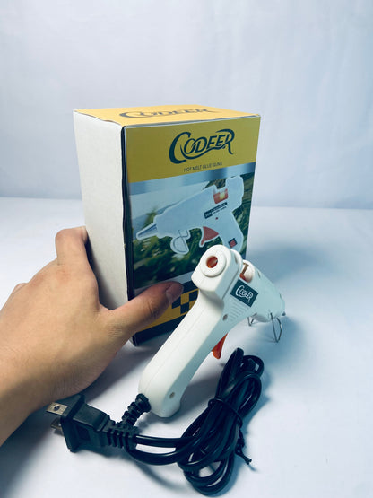 CODEER Hot Glue Gun Kit, Fast Preheating Hot Melt, High Temp for Crafts DIY Arts