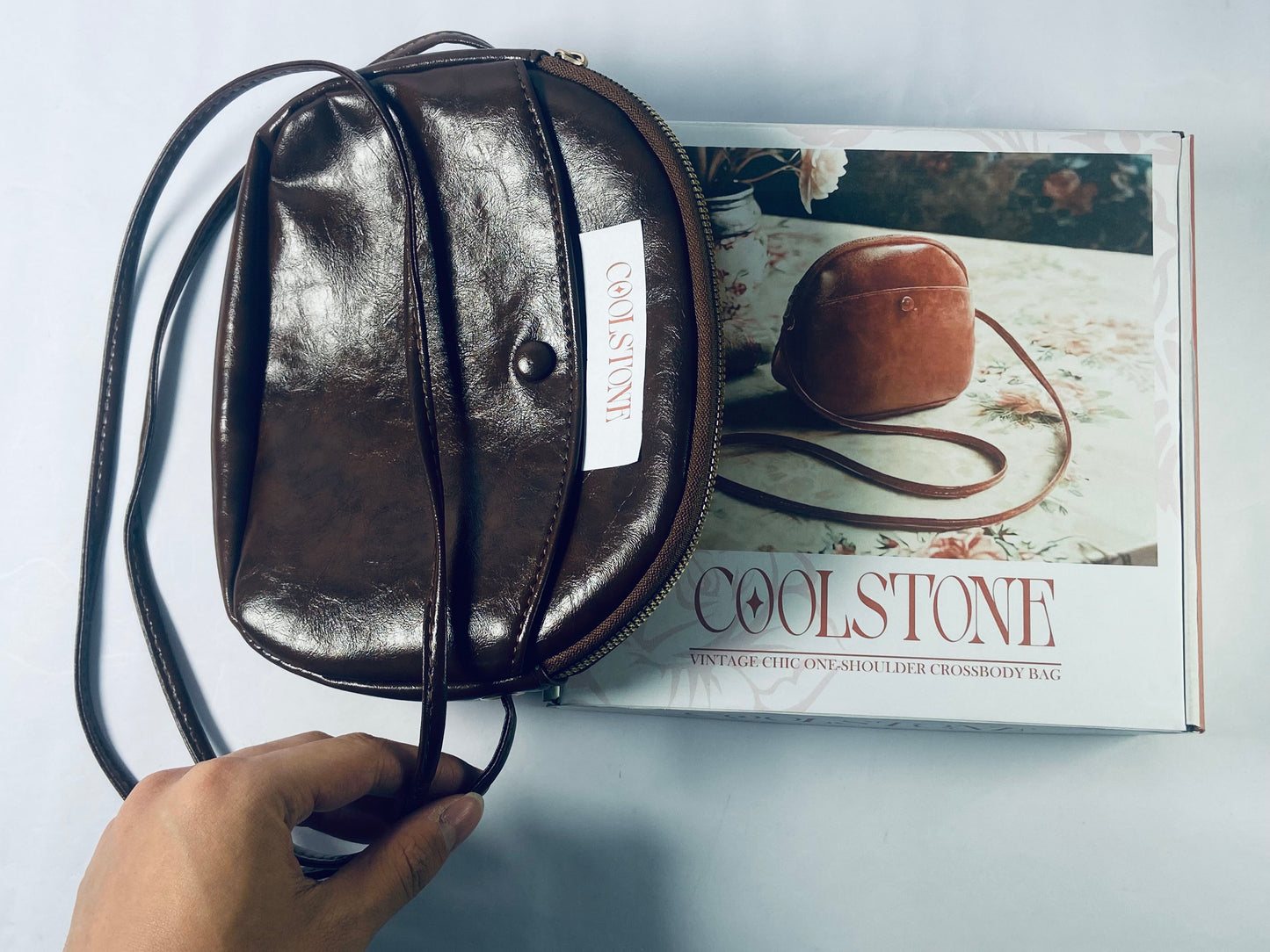 COOLSTONE Cross-Body Bag, Brown