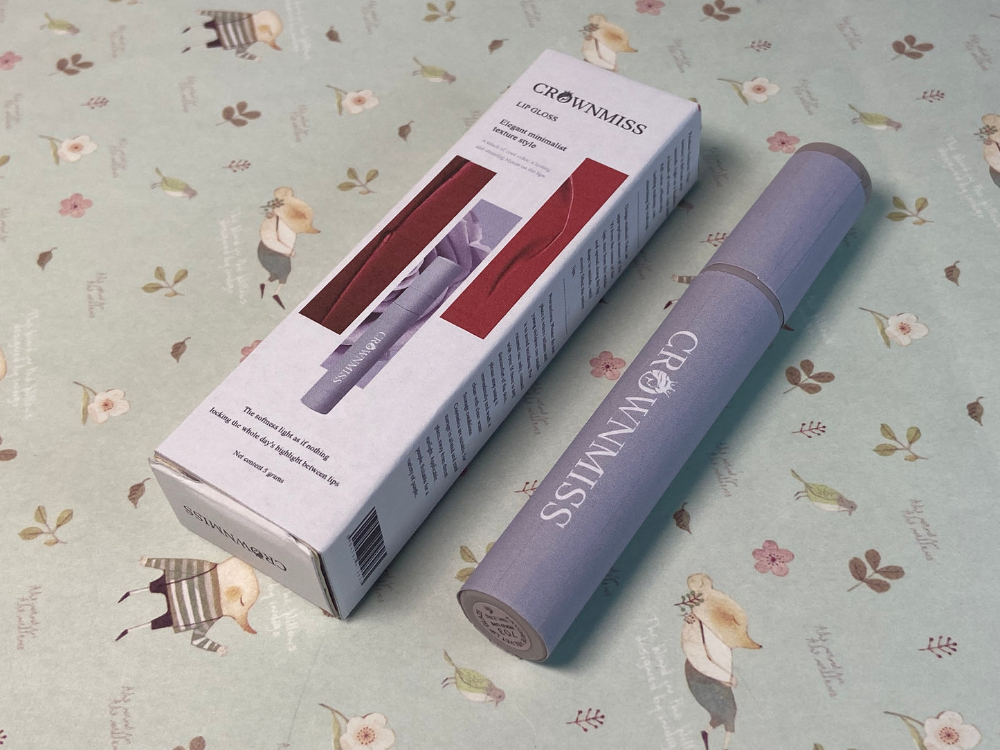 CROWNMISS Peel Off Lip Liner Stain, Long Wear Tattoo Lip Liner, Peel Off Lip Stain with Matte Finish, Long Lasting, Waterproof, Transfer-proof, Highly Pigmented Color (Rose)