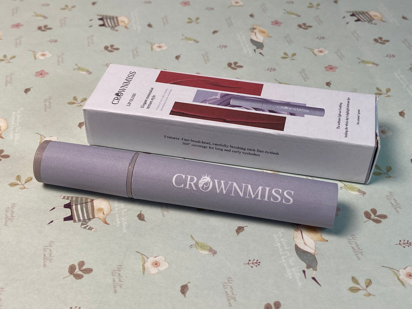 CROWNMISS Peel Off Lip Liner Stain, Long Wear Tattoo Lip Liner, Peel Off Lip Stain with Matte Finish, Long Lasting, Waterproof, Transfer-proof, Highly Pigmented Color (Rose)