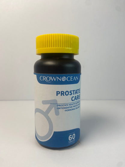 CROWNOCEAN Prostate Health Supplements for Men – Saw Palmetto for Men with Zinc, Pygeum & Pumpkin Seed – Prostate Supplements for Urinary Flow, Bladder Control & Hormonal Balance – 60 Vegan tablets
