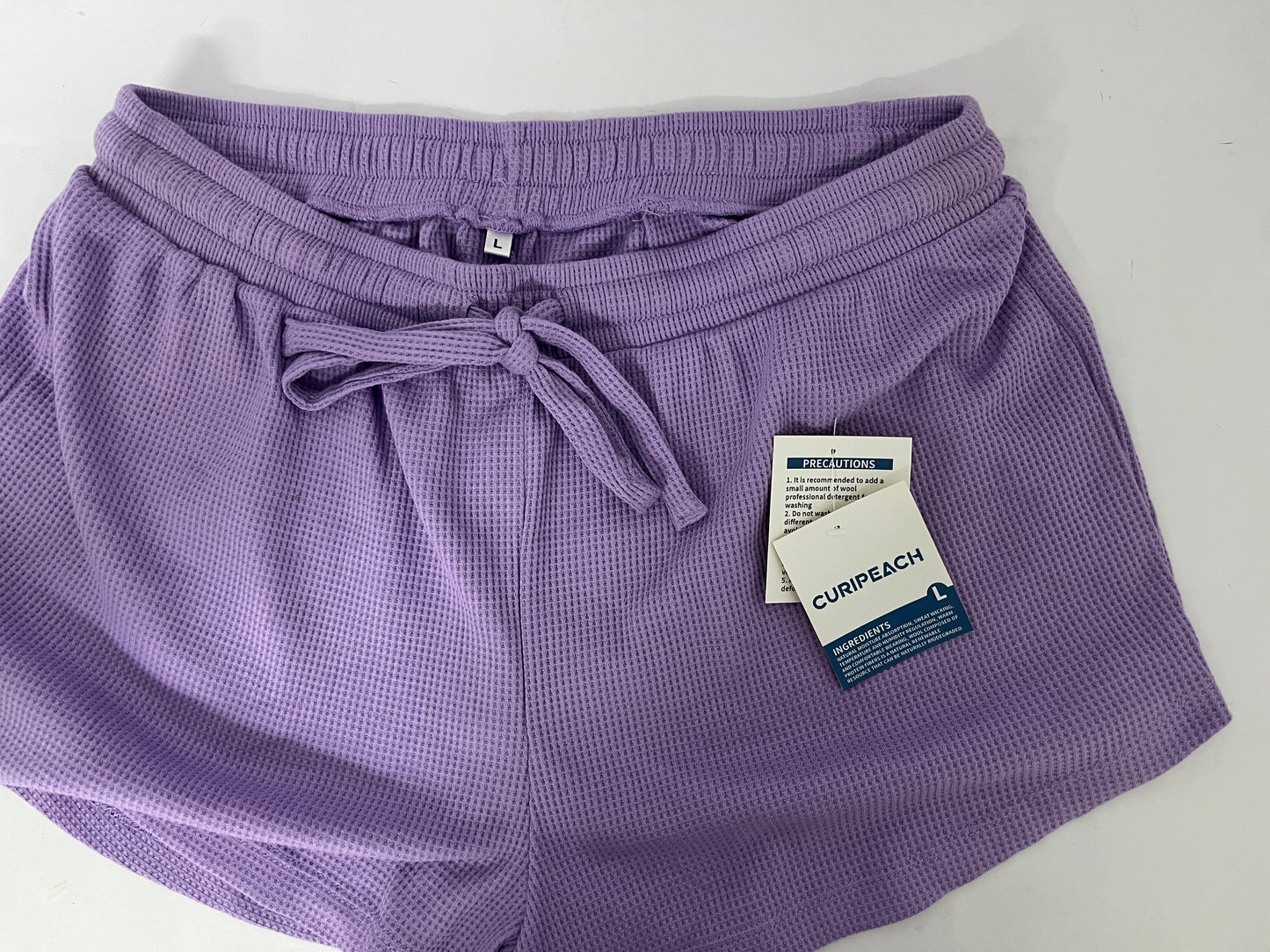 CURIPEACH  Women's Sweat Pants with Pockets Cotton French Terry Drawstring Summer Workout Casual Lounge Shorts