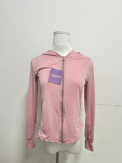 Campanda Women's Lightweight Hooded Full - Zip Sports Tracksuits with Breathable Fabric
