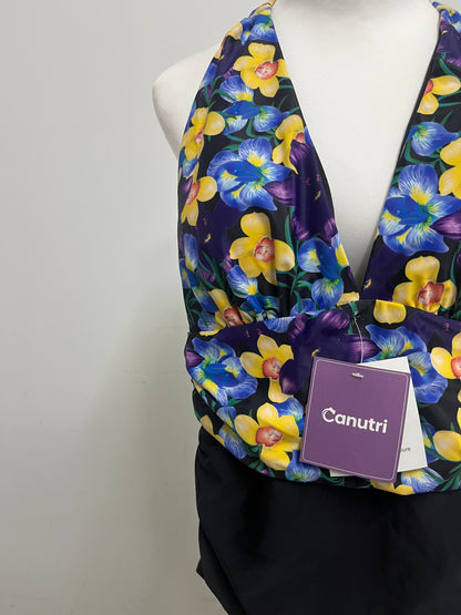 【Canutri Floral Halter Swimsuit】—— Stylish & Flattering Beachwear